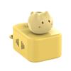Cute Kawaii Cat Fidget Keychain Stress Relief Toy with Pressable Paw Playful Sound for Bag Decor Small Gifts