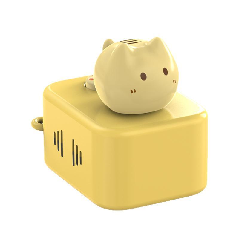 Cute Kawaii Cat Fidget Keychain Stress Relief Toy with Pressable Paw Playful Sound for Bag Decor Small Gifts