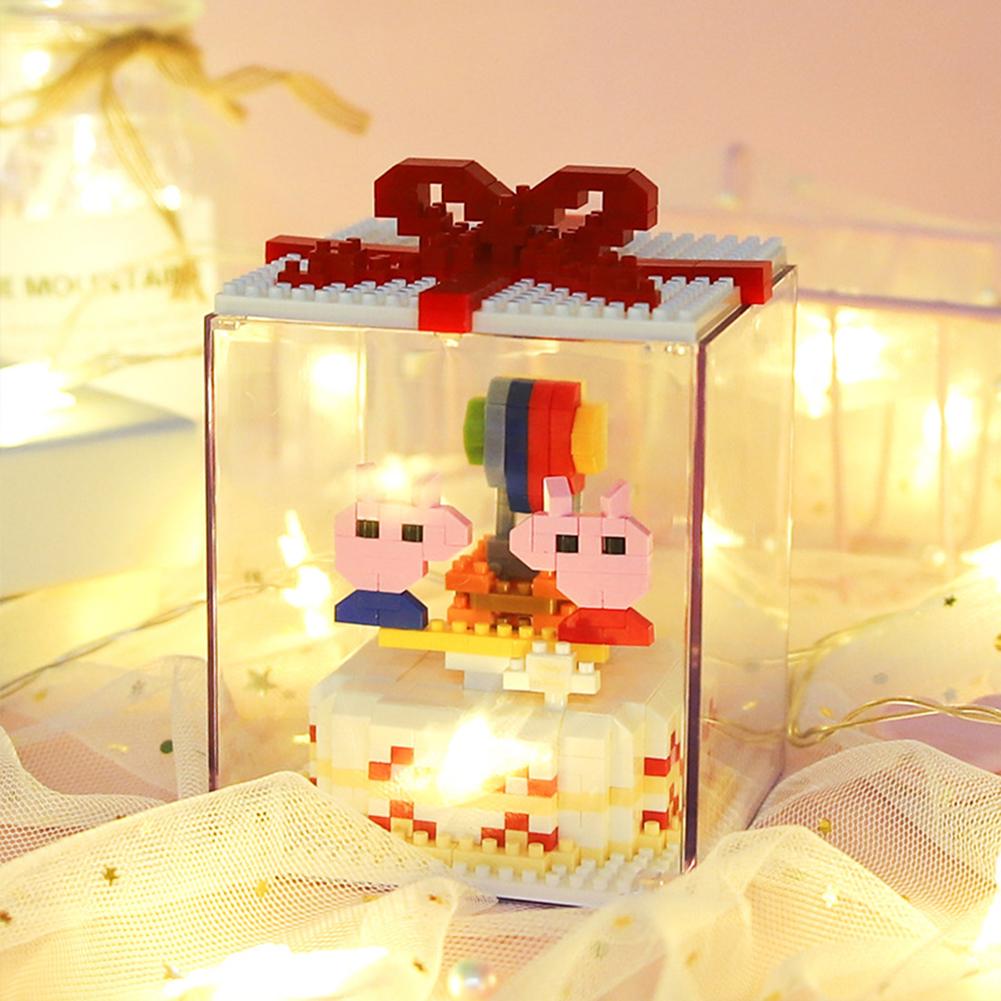 1 Set Of Building Blocks Assembling Cute Micro-particle Building Blocks Toy