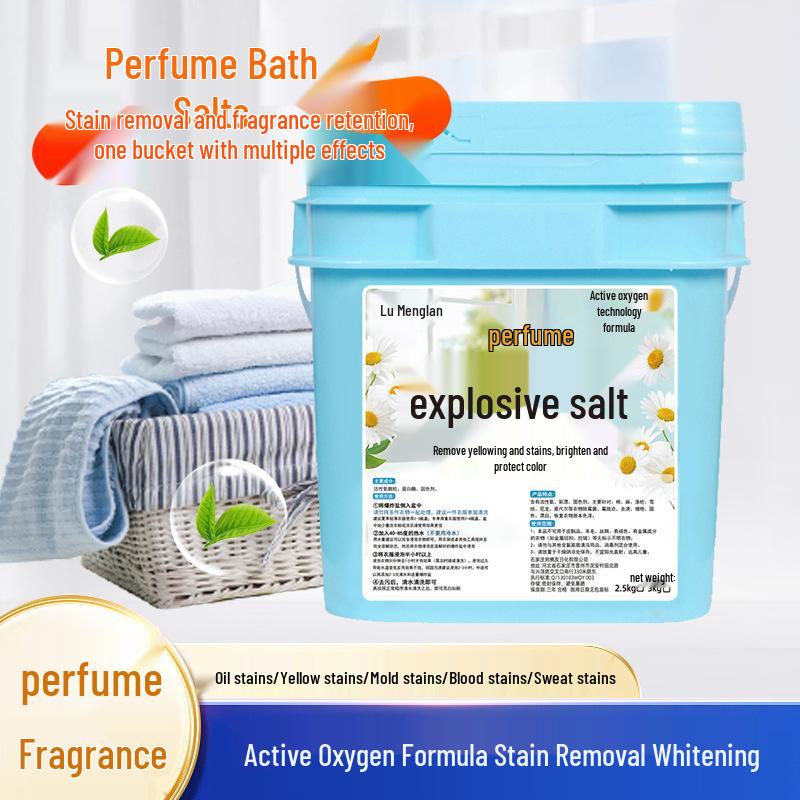 Spot Detergent: Perfume Boost, Stain & Yellow Remover, Color Renew, Bleach-Free, Fabric & Hand Protection, 5lb Bucket