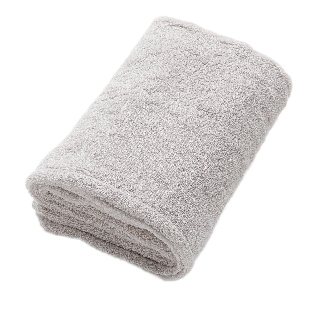 

Nitori Superb Wiping Comfort Bath Towel GT-006, 60x120cm, Light Gray, NITORI 7771796