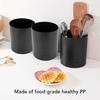 360 Degree Rotatable Utensil Holder PP Material Kitchen Organizer  Countertop Use