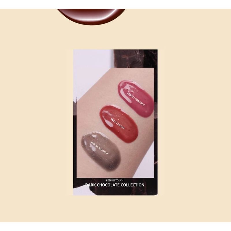 Keep in Touch - The Black Lip Plumper Tint Dark Chocolate Collection Set