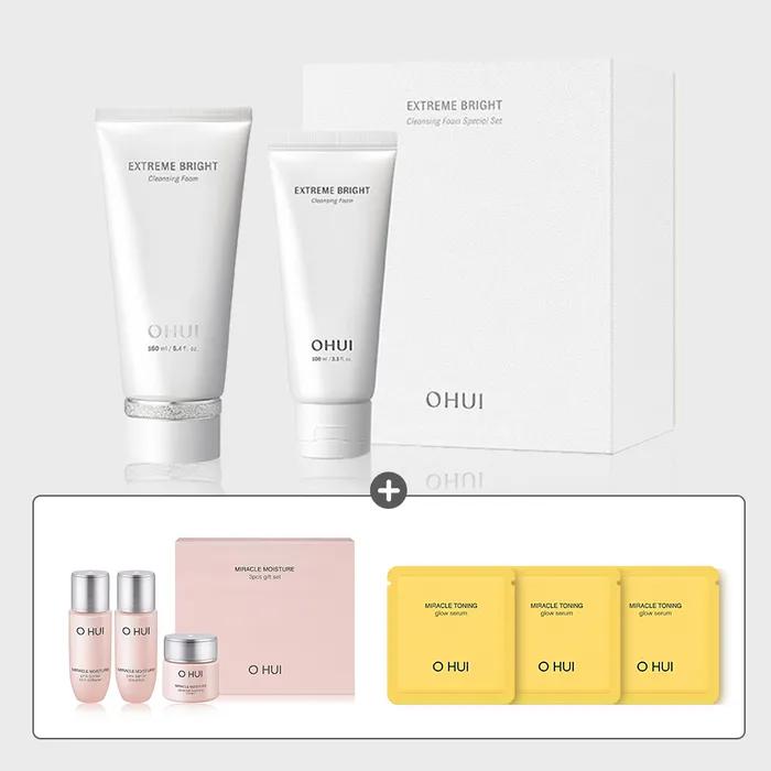 Extreme Bright Cleansing Foam Set