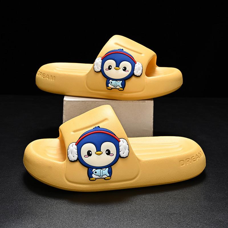 And Functional Stylish Boys And Girls Indoor Slippers Soft Eva Material Anti Slip Cartoon Design Perfect For Home Use Various In