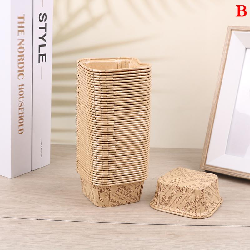 

50 шт. квадратных термостойких маслостойких шифоновых рулетов для торта