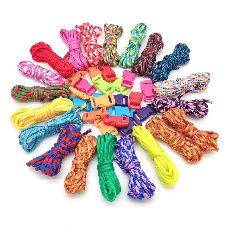 Brangdy 20-Color 7-Core Paracord Set