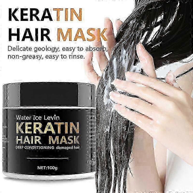 Keratin Hair Mask - Deep Conditioner for Dry Damaged Hair - Hydrates, Split Ends Repairs, Nourishes - Keratin Hair Treatment - Deep Conditioning Hair