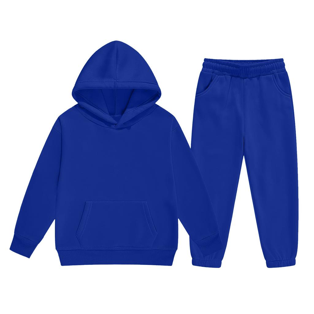 Children's Hoodies Loose  Hooded Sports Shirt Fashionable Sports Shirt Sets