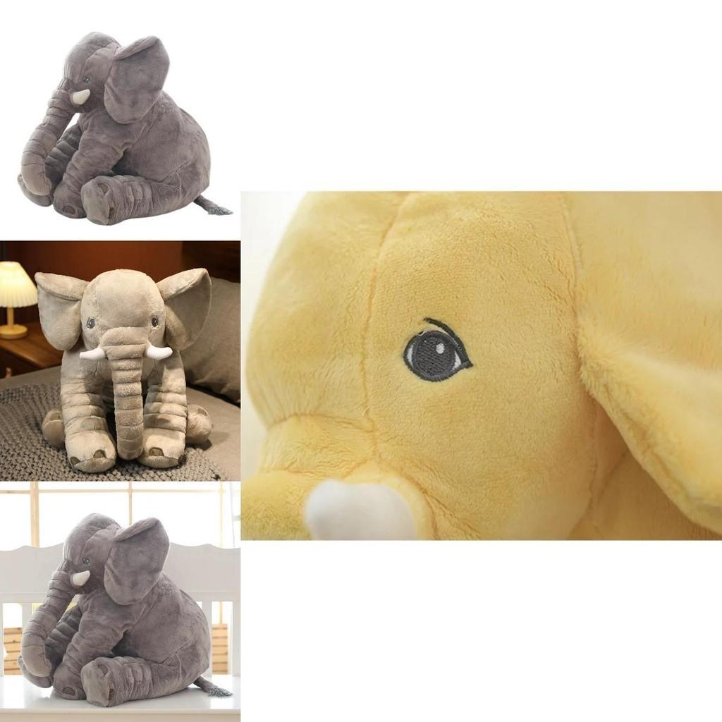 Super Soft Plush Elephant Toy Pillow For Kids' Sleep And Play 40cm-80cm