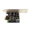 Carte Contrôleur PCI Express À 4 Ports USB 3.0 - STARTECH - Adaptateur PCIe USB Avec UASP