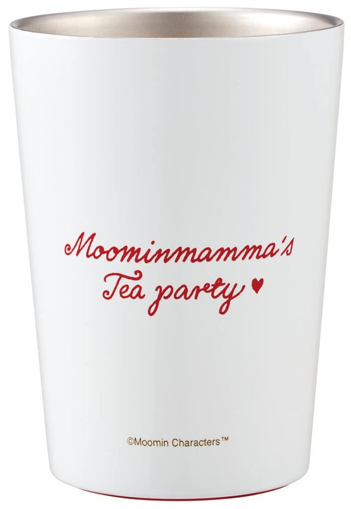 Skater Convenience Store Coffee Stainless Steel Tumbler 400ml Moomin Tea Party Vacuum Insulated Insulated/Cold STCV2-A