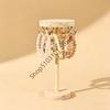 Jewelry Display Holder Necklace Earrings Bracelets Display Stand Desktop Jewelry Storage Rack With Hooks