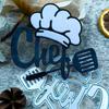 Chef Hat Cutting Dies Carbon Steel Die Cut Templates Metal Embossing Stencils for Scrapbooking Card Making Photo Album
