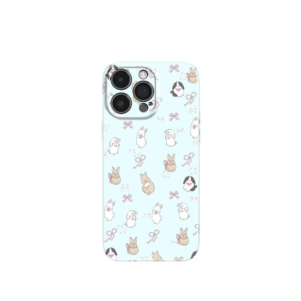 Apple 17/16Promax Bow Mobile Phone Case Is Suitable for iPhone13ins Anti-drop 14/15 Film Soft.