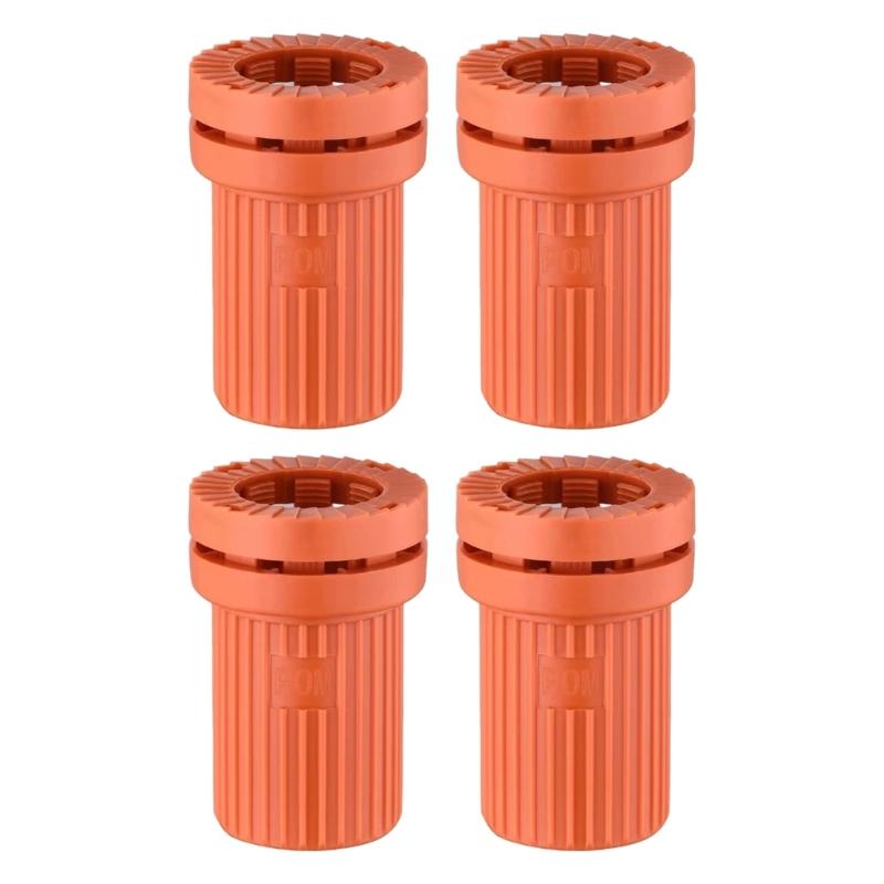 4Pcs Faucet Coupling Nut Washing Basin Faucet Base Screw Fastener Kitchen Faucet Quick Installation Fixing Device