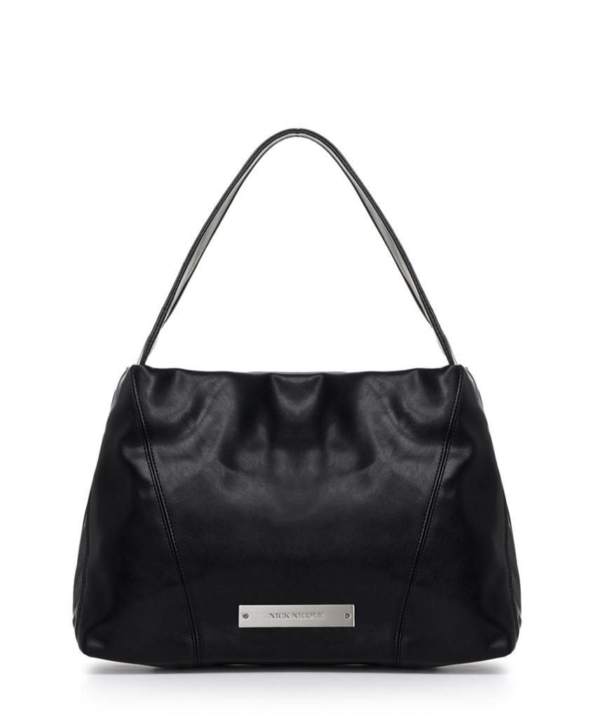 Nick&Nicole Loose Big Crystal Shoulder Bag_Black