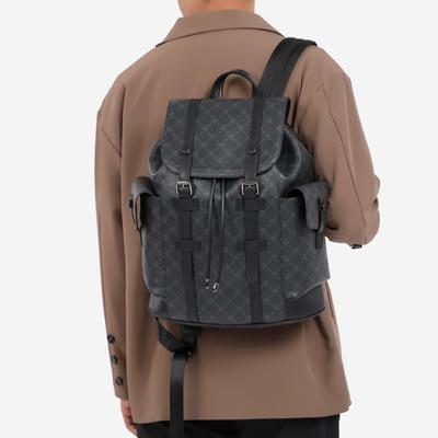 Pánsky Batoh Módna Potlač Taška Voľnočasová Veľkokapacitná Školská Taška na Počítač Cestovný Batoh