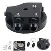 For BMW M50 S50 S52 S54 E36 E46 Oil Filter Cap With Oil Cooler Fittings Easy tall Aluminum Replacement 11421711075