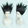 Cosplay Second Black Cool Short To Perfect for Plus 3 Bonus Wig and Memo Heat-resistant Wig, "The Castle," Hair, Style, Long, 33cm, Parties,