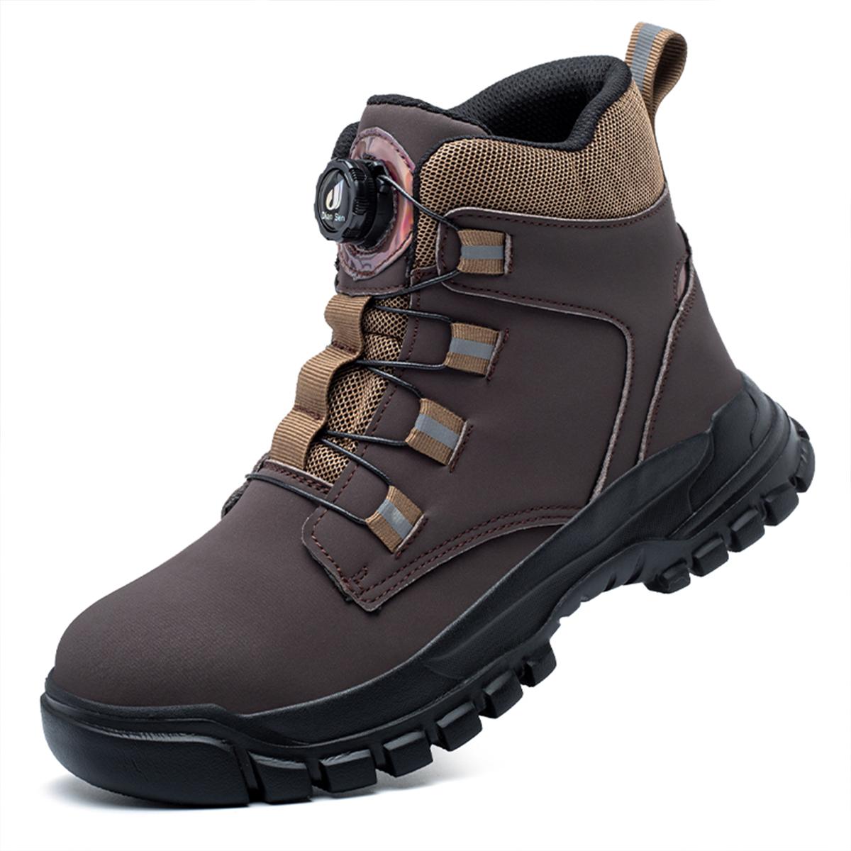 Waterproof Safety Boots Men Indestructible Steel