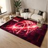 Other Similar Designs Theme Soft Crystal Velvet Rug Custom Name & Text Print Non Slip Floor Rug for Bedroom Living Room