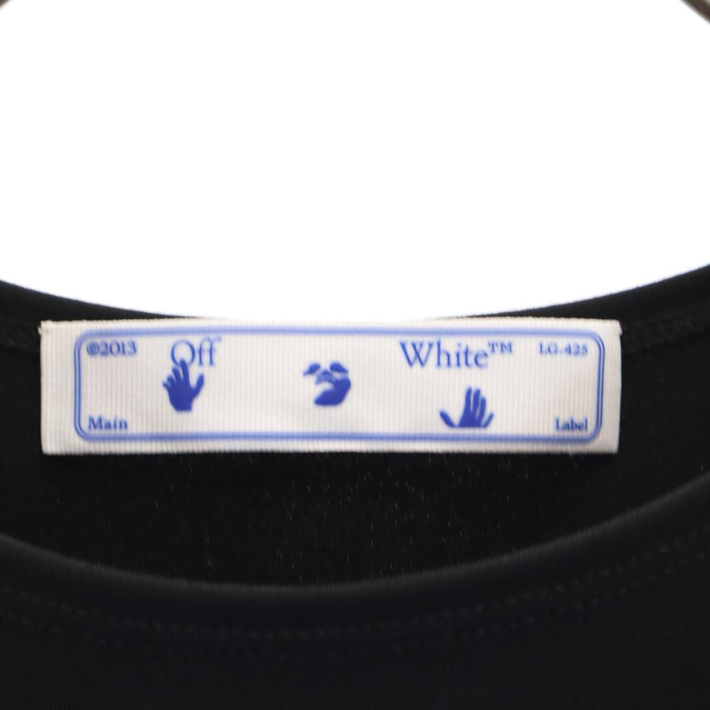 Unused OFF-WHITE Made In Italy Long Sleeve Cut JERSEY NAIL WRAP TOP Tops Women Used