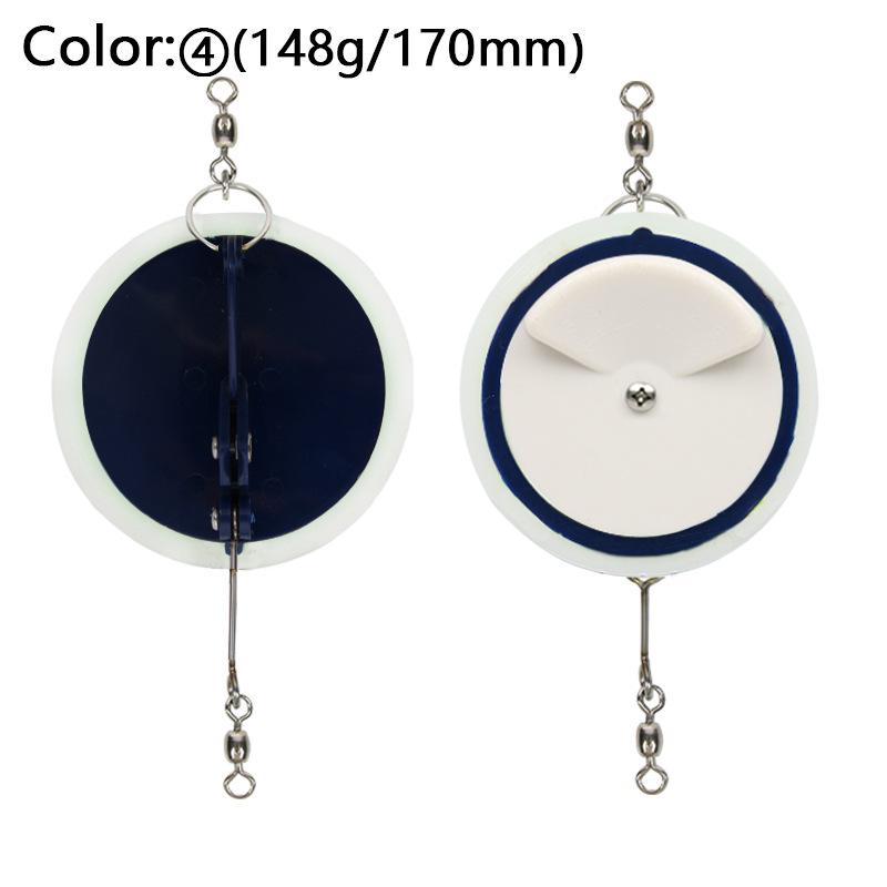 LETOYO Trolling Disc Connector & Dipsy Diver Fishing Tackle Set