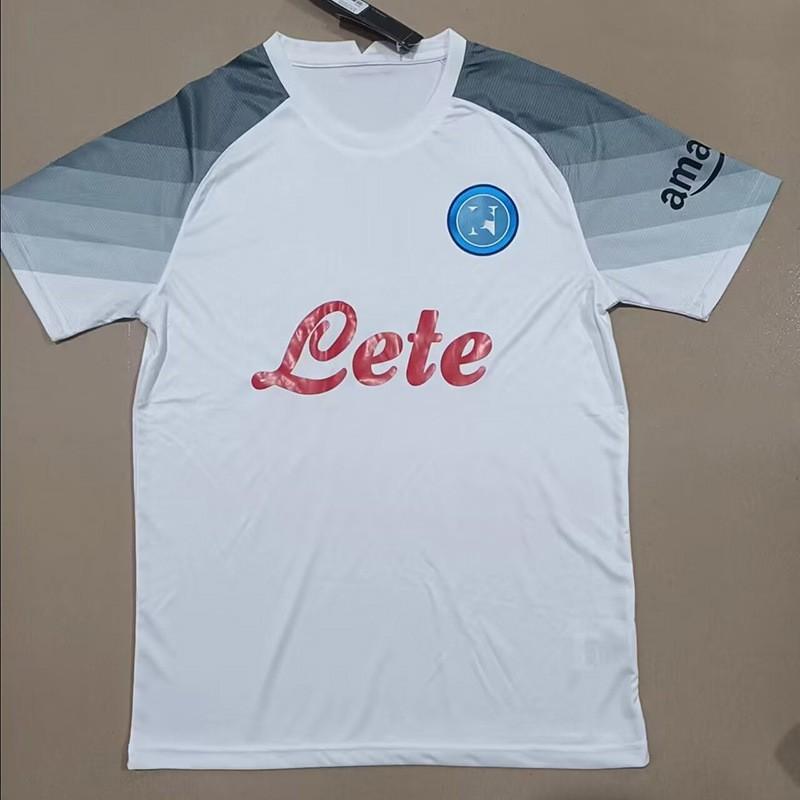 Maglia da Calcio Napoli 2023-24 Casa Trasferta Portiere Edizione Campione Commemorativa Cotone