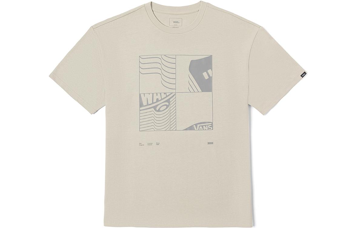 Vans T Shirts Unisex Oat Crew Neck Moderate Straight Fit VN0009ZV2N1 XL