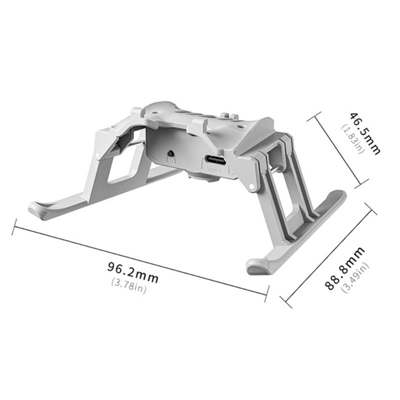 Portable LED Landing Gear Foldable Extension Leg Night Navigation Light Landing Skid for FLIP Drones Accessories