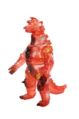 CCP Medium Size Series Godzilla EX Mechagodzilla Clear Red Approximately 135mm PVC Soft Vinyl Figure [4th Edition] (1974) Ver. Pre-painted