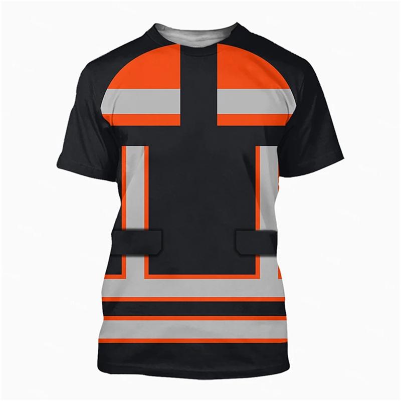 Carpenter Worker Men's T-shirt Short Sleeve Round Neck Breathable T Shirt 3d Print Graphic Tools Harajuku Casual Workwear Tees