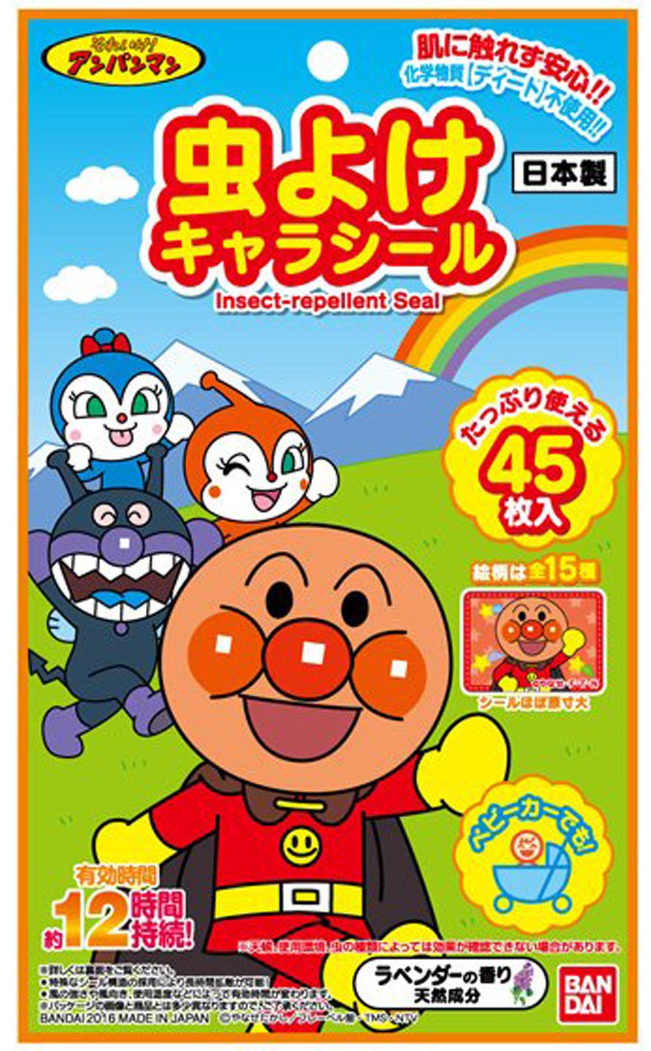 

Наклейки от насекомых BANDAI Anpanman 45 шт.