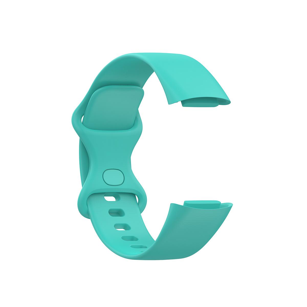 

Офіційний силіконовий спортивний ремінець Fitbit Charge 6/5 - Доступний розумний браслет Small