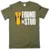 Men's Found the Stud T-shirt Humor Gifts Dad Birthday Gift Tee Father's Day Gift