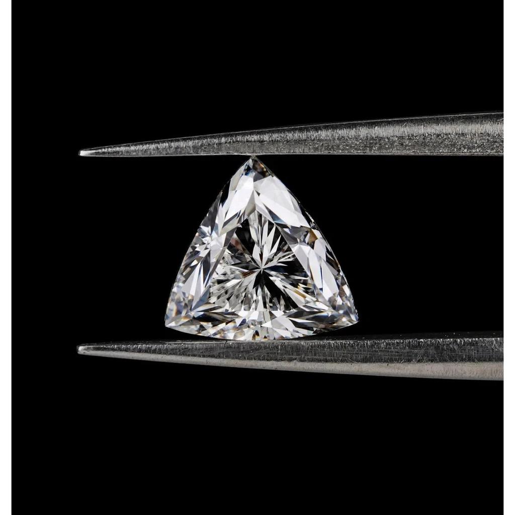 Lab-Grown 1.10 Ct CVD Diamond 7.00 mm Trillion D, IF ,Certified Loose Diamond