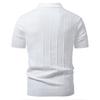 2026 Men Classic Polo Shirt Summer New Arrival Luxury European Style Men Short Sleeve T Shirt Fashion Knit Top Casual Daily Wear
