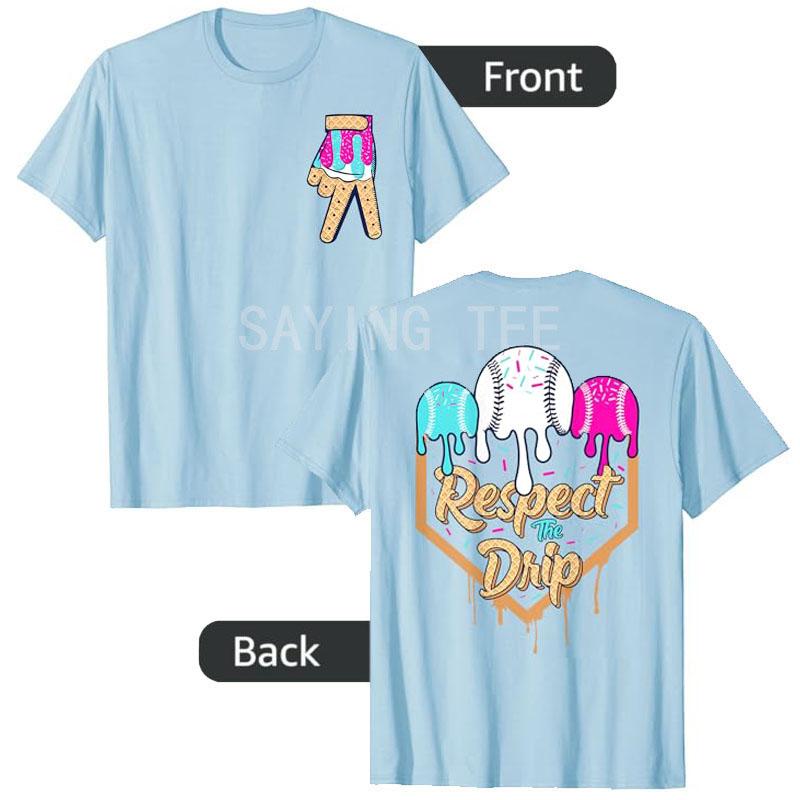 

Бейсбол Мороженое Капли Мальчики Домашняя База Перчатка Уважение Капли Футболка День Игры Любитель Спорта Детская Одежда Мальчики Мода Y2k Графика 4XL