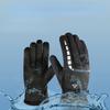 2PCS Men Waterproof Winter Cycling Gloves Windproof  Outdoor Sport Cycling Gloves Riding Bicycle Riding Motorcycle Warm Gloves