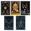 Sticker Storage Notebook Lined Journal for Women Men, Gothic Mystical Hardcover A5 Ruled Personalized Notebook, Daily Office School, Writing,