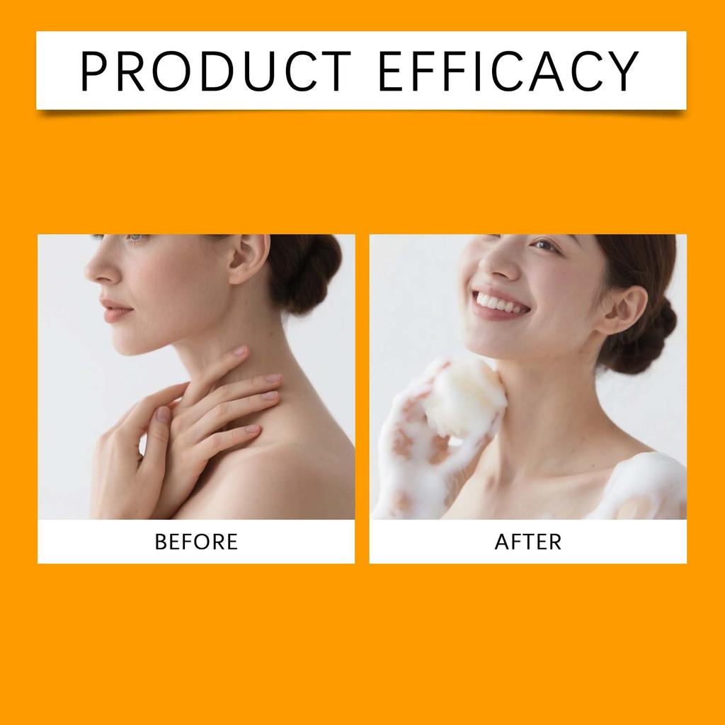 Kaki Fruchtiges Aroma Honig Bade Seifenstück, Reduziert Altersgeruch reifer Haut, Gesicht Körper Sanfte Reinigung Erfrischend Feuchtigkeitsspendend