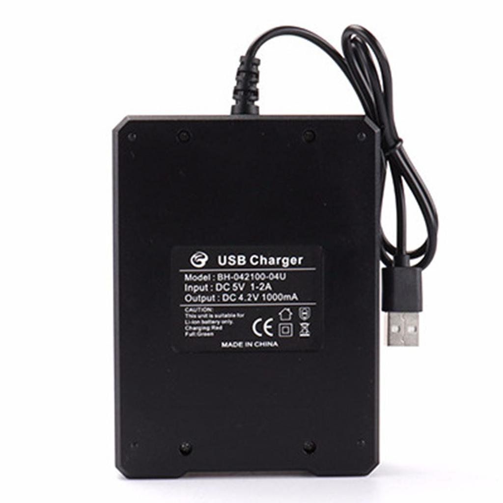 Portable 18650 Battery Charging Adapter Charging Case Rechargeable Batteries Box For 10440 14500 16340 16650 14650 18350 18500