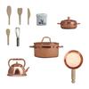 Miniature Metal Cookware For Miniature Displays 1/12 Scale Robust Construction With Detailed Design Features