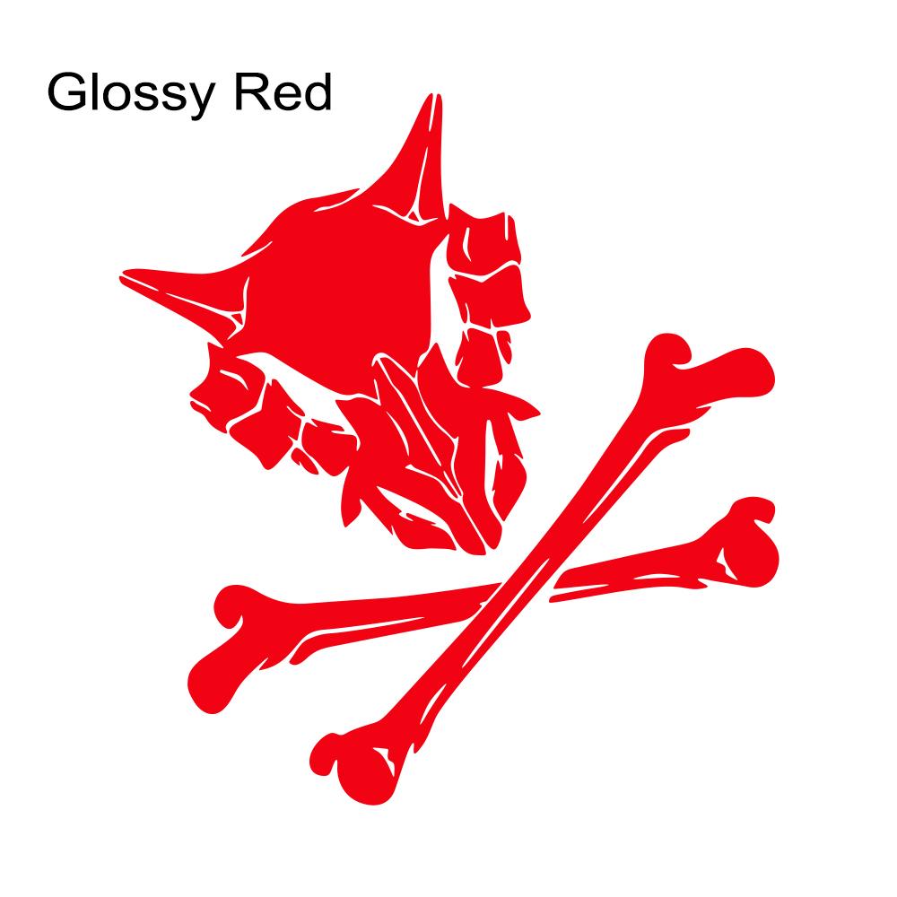 Animal Skull Car Sticker Halloween Funny Vinyl Attention Safety Auto Exterior Decoration Waterproof Decal Car Accessories