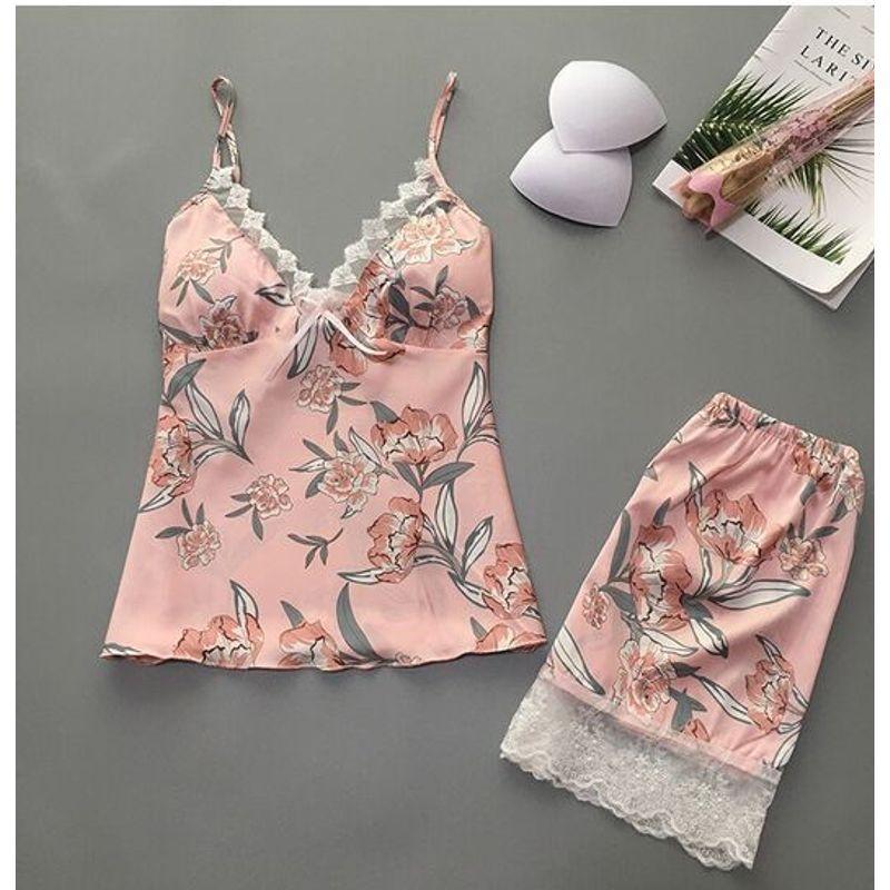 

Сексуальная пижама на подтяжках Кружевное кружевное платье на подтяжках Сексуальная пижама Pink S