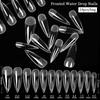 Clear Long False Nail Tips Set  Acrylic Extension Full Cover Nail Tips Fake Finger UV Gel Polish Quick Building Mold Nail Tool