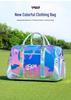 Korean Style Women's Golf Clothing Bag - Colorful On-Course Fashion Accessory