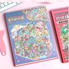 Visual Stacking Miniature Scene Collection PET 3D Pocket Cabin Scene Stickers  Kids