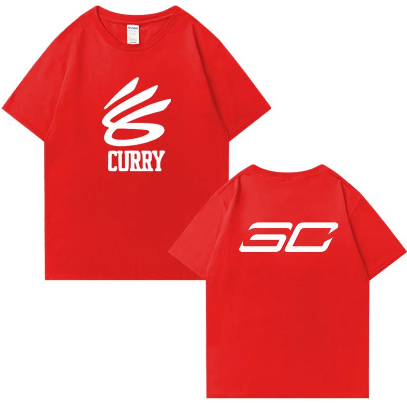 2025 Jinzhou Warriors Curry 30 Basketball train Double Sided Printed Oversized t-shirt Men Women Cotton Unisex Summer clothing